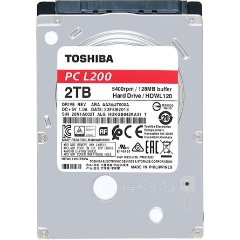 Toshiba L200 2TB 5400rpm 128MB SATA3 2,5" HDD OEM