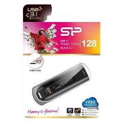 Silicon Power 128GB Blaze B21 USB 3.2 Gen 1 pendrive BOX fekete