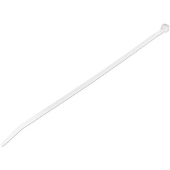 StarTech CBMZT10NK 1000 PACK 10" CABLE TIES -WHITE NYLON ZIP TIE WRAPS UL TAA kábelkötegelő fehér 1000db