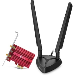 TP-Link Archer TXE75E AXE5400 5,4Gb/s PCIe x1 Tri-Band Wi-Fi Bluetooth hálózati adapter