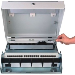 Lande SLIMbox 3U függőleges+2U vízszintes 5U 19" fali rack szekrény Lande SLIMbox 3U függőleges+2U vízszintes 5U 19" fali rack szekrény