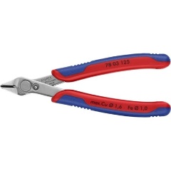 KNIPEX Fogó, Műszerészfogó oldalcsípő, 125 mmm