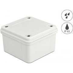 Delock Installációs ház IP65 vízhatlan 96 x 96 x 60 mm szürke