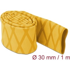 Delock Zsugorcső X-mintás nem csúszós 1 m x 30 mm sárga Delock Zsugorcső X-mintás nem csúszós 1 m x 30 mm sárga