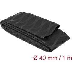 Delock Zsugorcső X-mintás nem csúszós 1 m x 40 mm fekete Delock Zsugorcső X-mintás nem csúszós 1 m x 40 mm fekete