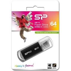 Silicon Power 64GB Ultima-II I-Series USB 2.0 pendrive BOX fekete