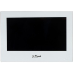 Dahua VTH2621GW-WP 7" touchscreen LED kaputelefon monitor fehér (PoE)