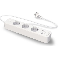 TP-Link Tapo P300 Smart Wi-Fi Power Strip smart home 3db villásdugó CEE 7/3 (EU) elosztó 1.5m fehér