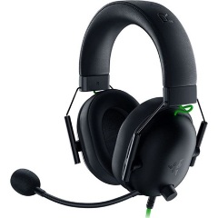 Razer BlackShark V2 X gaming fejhallgató headset fekete-zöld