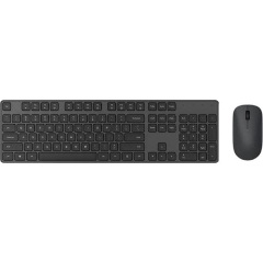 Xiaomi Mi Wireless Keyboard and Mouse Combo vezeték nélküli angol (US) membrán billentyűzet + egér fekete