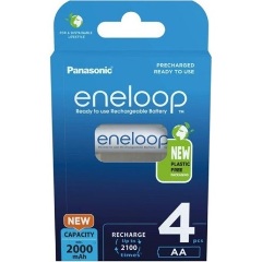 Panasonic eneloop AA (LR6) 2000mAh NiMH akkumulátor 4db fehér