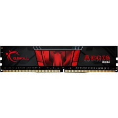 G-SKILL Aegis 4GB 2400MT/s DDR4 memória CL15 fekete-piros