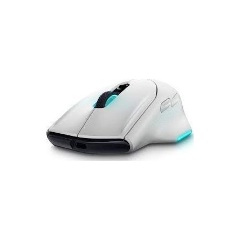 Dell Alienware AW620M optikai vezeték nélküli gaming egér (Lunar Light) fehér