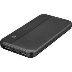 S-Link Powerbank - IP-G10N 10000mAh (2xUSB, Micro usb, Type-C, LED, fekete)