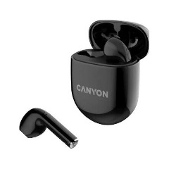 Canyon TWS-6 True Wireless fülhallgató headset fekete