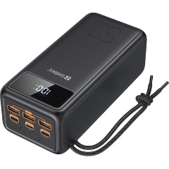 Sandberg PD 130W 50000mAh Li-ion powerbank fekete