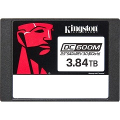 Kingston DC600M Enterprise 3,84TB SATA3 2,5" fekete