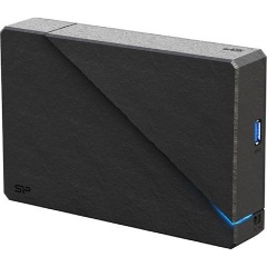 Silicon Power Stream S07 8TB USB3.2 Gen1 A 3,5" külső HDD fekete