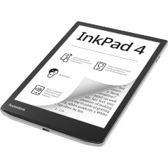 PocketBook InkPad 4 7.8" E-Ink Carta 1200 vízálló e-book olvasó ezüst-fekete (Stardust Silver; IPX8) PocketBook InkPad 4 7.8" E-Ink Carta 1200 vízálló e-book olvasó ezüst-fekete (Stardust Silver; IPX8)