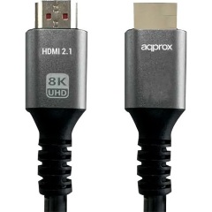 Approx APPC62 HDMI 2.1 -> HDMI 2.1 M/M video kábel 1m fekete