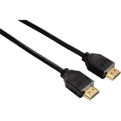 Hama HDMI 2.0 Ethernet -> HDMI 2.0 Ethernet M/M video kábel 1.5m fekete