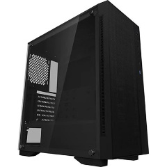 DeepCool Matrexx 55 Mesh táp nélküli ablakos Mid Tower számítógépház fekete