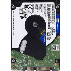 Western Digital Blue Mobile 2TB 5400rpm 128MB SATA3 2,5" HDD