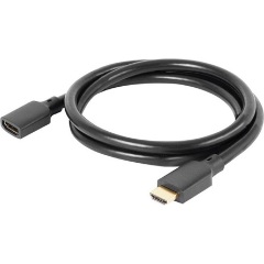 Club 3D HDMI 2.1 -> HDMI 2.1 M/F video kábel hosszabbító 1m fekete