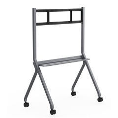 MAXHUB ST41B 55"-86" monitor TV gurulós tartó állvány szürke-fekete