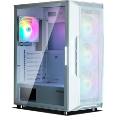 Zalman i3 NEO White táp nélküli ablakos Mid Tower számítógépház fehér