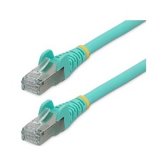 StarTech RJ45 CAT6A S/FTP -> RJ45 CAT6A S/FTP M/M adatkábel 1.5m ciánkék