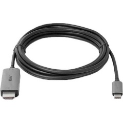 Club 3D CAC-1587 USB-C 3.2 Gen2 -> HDMI 2.1 M/M aktív video kábel 3m fekete-szürke