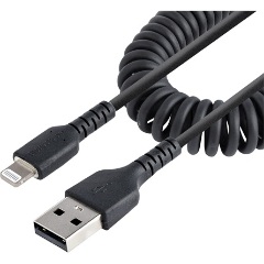 StarTech USB-A 2.0 -> Lightning M/M töltőkábel 0.5m fekete