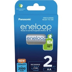 Panasonic eneloop AA (LR6) 2000mAh NiMH akkumulátor 2db fehér