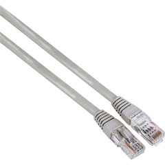 Hama RJ45 CAT5e UTP -> RJ45 CAT5e UTP M/M adatkábel 3m szürke