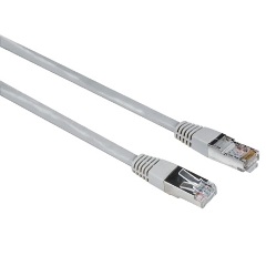 Hama RJ45 CAT5e STP -> RJ45 CAT5e STP M/M adatkábel 1.5m szürke