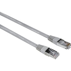 Hama RJ45 CAT5e F/UTP -> RJ45 CAT5e F/UTP M/M adatkábel 10m szürke