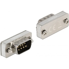 Delock RS-232/422/485 Loopback D-Sub 9pin Male adapter