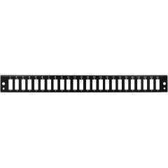 Logilink Fibre Front Panel 24 SC-Duplex or LC-Quad, black