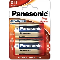 Panasonic LR20PPG/2BP 1,5V D/góliát tartós alkáli elem 2db