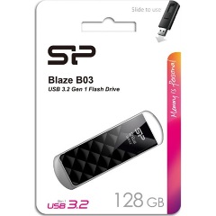 Silicon Power 128GB Blaze B03 USB 3.2 Gen 1 pendrive BOX fehér