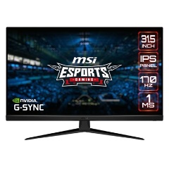 MSI G321Q 31.5" IPS LED gaming monitor fekete 170Hz G-Sync / FreeSync Premium