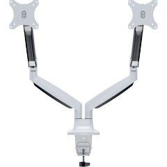 Multibrackets M Deskmount Gas Spring Dual 15"-27" monitor tartó asztalra fehér
