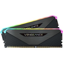 Corsair Vengeance RGB RT 32GB 3600MT/s DDR4 memória CL18 Kit of 2 for AMD Ryzen fekete RGB