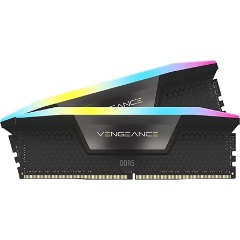 Corsair Vengeance RGB 32GB 6000MT/s DDR5 memória CL36 Kit of 2 fekete RGB