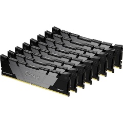 Kingston 256GB 3200MT/s DDR4 CL16 DIMM (Kit of 8) FURY Renegade Black