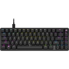 Corsair K65 PRO MINI RGB 65% USB angol (US) gaming Corsair OPX optikai-mechanikus billentyűzet szürke