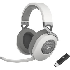 Corsair HS65 v2 gaming fejhallgató headset fehér-szürke