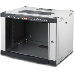 Lande NETbox 600x600 20U 19" fali rack szekrény szürke