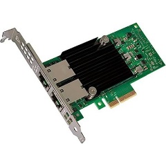 Intel X550-T2 10Gb/s PCIe x4 Dual RJ45 hálózati adapter low profile